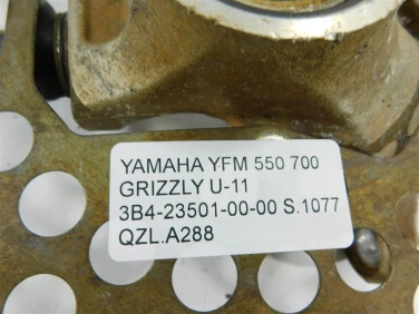 Zwrotnica lewa yamaha yfm 550 700 grizzly u-11 3b4-23501-00-00 s.1077