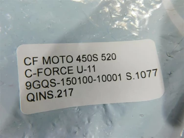 Instalacja wiĄzka cf moto 450s 520 c-force u-11 9gqs-150100-10001 s.1077