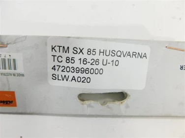Ślizg ŁaŃcucha wahacz ktm sx 85 husqvarna tc 85 16-26 47203996000