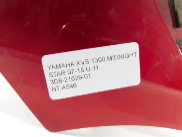 Nadkole bŁotnik tyŁ plastik yamaha xvs 1300 midnight star 07-15 3d8-21629-01
