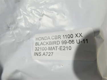 Instalacja elektryczna wiĄzka honda cbr 1100 xx blackbird 99-06 u-11 32100-mat-e210