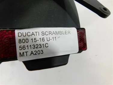 Mocowanie tablicy bŁotnik ducati scrambler 800 15-16 u-11 56113231c