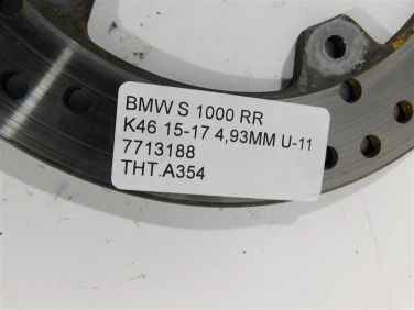 Tarcza hamulcowa tyŁ bmw s 1000 rr 15-17 k46 4,93mm u-11 7713188