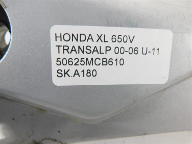 Set podnÓŻek komplet honda xl 650v transalp 00-06 u-11 50625mcb610