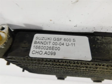 ChŁodnica oleju przÓd suzuki gsf 600 s bandit 00-04 u-11 1660026e00