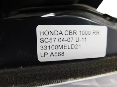 Lampa reflektor przÓd honda cbr 1000 rr sc57 04-07 u-11 33100meld21