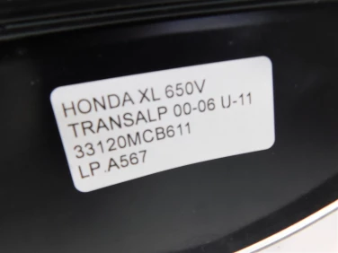 Lampa reflektor przÓd honda xl 650v transalp 00-06 u-11 33120mcb611