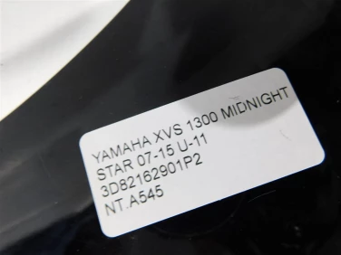 Nadkole bŁotnik tyŁ plastik yamaha xvs 1300 midnight star 07-15 u-11 3d82162901p2