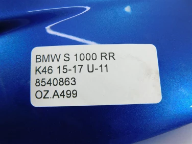 OsŁona nakŁadka zbiornik bmw s 1000 rr k46 15-17 u-11 8540863