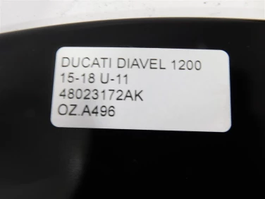 OsŁona nakŁadka zbiornik ducati diavel 1200 15-18 u-11 48023172ak