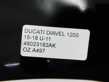 OsŁona nakŁadka zbiornik ducati diavel 1200 15-18 u-11 48023182ak
