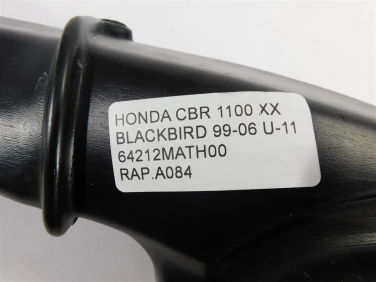 Rura dolot airbox prawa honda cbr 1100 xx blackbird 99-06 u-11 64212math00
