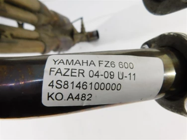 Kolanko kolektor wydech yamaha fz6 600 fazer 04-09 u-11 4s8146100000