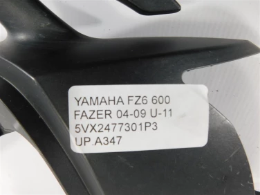 Uchwyt pasaŻera rĄczka yamaha fz6 600 fazer 04-09 u-11 5vx2477301p3