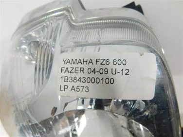 Lampa reflektor przÓd yamaha fz6 600 fazer 04-09 u-12 1b3843000100