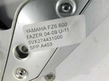 Set podnÓŻek prawy przÓd yamaha fz6 600 fazer 04-09 u-11 5vx274431000