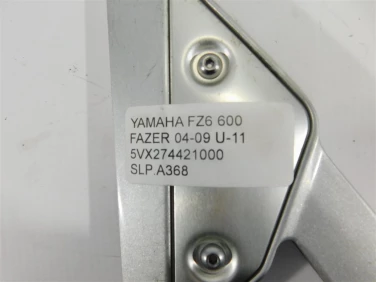Set podnÓŻek lewy przÓd yamaha fz6 600 fazer 04-09 u-11 5vx274421000