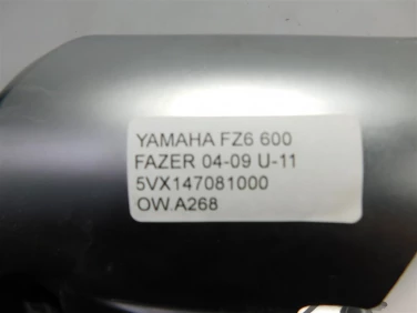 OsŁona wydech tŁumik yamaha fz6 600 fazer 04-09 u-11 5vx147081000