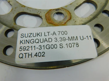 Tarcza hamulec suzuki lt-a 700 kingquad u-11 59211-31g00