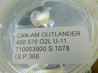 Lampa przÓd przednia can-am outlander 450 570 g2l u-11 710003900