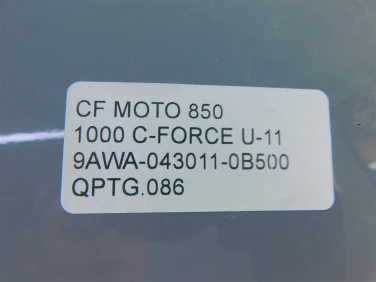 Plastik tyŁ owiewka cf moto 850 1000 c-force 08-14 u-11 9awa-043011-0b500