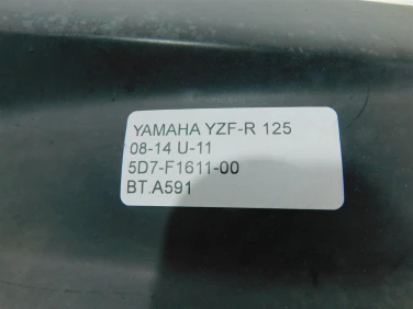 BŁotnik tyŁ tylny yamaha yzf-r 125 08-14 u-11 5d7-f1611-00