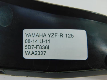 Plastik wypeŁnienie owiewka yamaha yzf-r 125 08-14 u-11 5d7-f836l