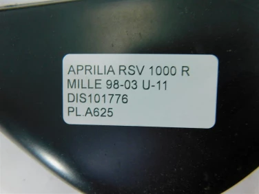 PŁug plastik owiewka aprilia rsv 1000 r mille 98-03 u-11 dis101776