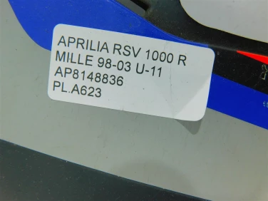 PŁug plastik owiewka aprilia rsv 1000 r mille 98-03 u-11 ap8148836