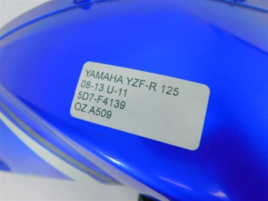 OsŁona nakŁadka zbiornik yamaha yzf-r 125 08-13 u-11 5d7-f4139