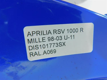 Rura dolot airbox lewa aprilia rsv 1000 r mille 98-03 u-11 dis101773sx