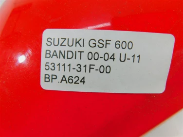 BŁotnik przÓd przedni suzuki gsf 600 bandit 00-04 u-11 53111-31f-00