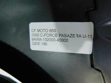 Siedzenie kanapa cf moto 850 1000 c-force 98-03 pasaŻera u-11 9awa-132000-40000