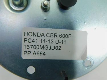 Pompa paliwa zbiornik honda cbr 600f pc41 11-13 u-11 16700mgjd02
