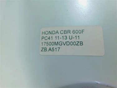 Zbiornik paliwa bak honda cbr 600f pc41 11-13 u-11 17500mgvd00zb