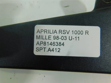 Set podnÓŻek prawy tyŁ aprilia rsv 1000 r mille 98-03 u-11 ap8146384