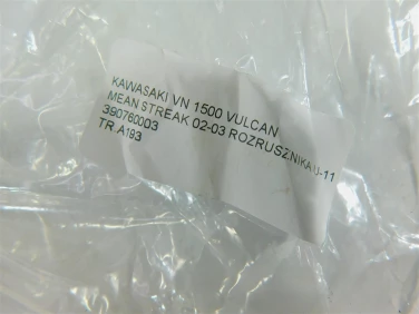 Tryb skrzynia waŁek kawasaki vn 1500 vulcan mean streak 02-03 rozrusznika u-11 390760003