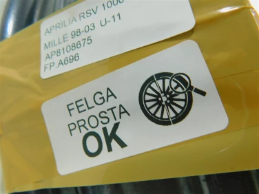 Felga koŁo przÓd aprilia rsv 1000 r mille 98-03 felga prosta ok u-11 ap8108675