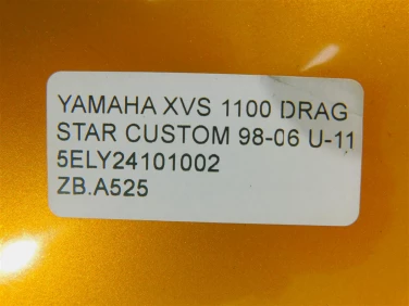 Zbiornik paliwa bak yamaha xvs 1100 drag star custom 98-06 u-11 5ely24101002