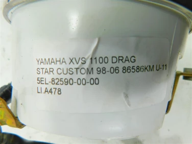 Licznik prĘdkoŚciomierz yamaha xvs 1100 drag star custom 98-06 86586km u-11 5el-82590-00-00