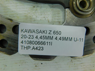 Tarcza hamulcowa przÓd kawasaki z 650 20-23 4,45mm 4,49mmu-11 410800066611i