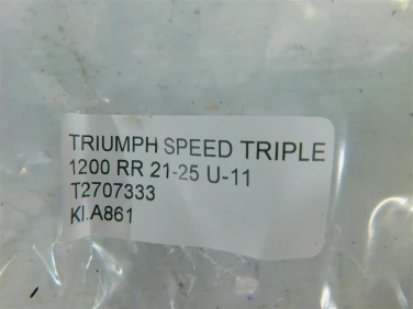 Kierunek kierunkowskaz triumph speed triple 1200 rr 21-25 u-11 t2707333