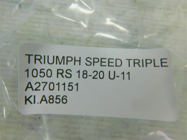 Kierunek kierunkowskaz triumph speed triple 1050 rs 18-20 u-11 a2701151