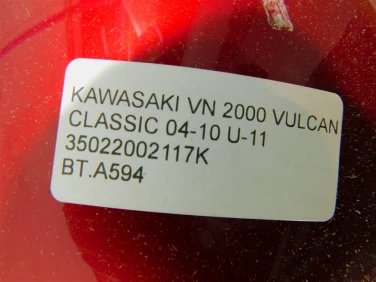 BŁotnik tyŁ tylny kawasaki vn 2000 vulcan classic 04-10 u-11 35022002117k