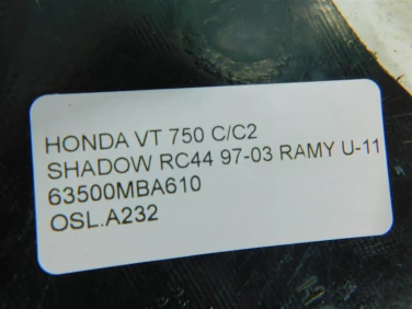 OsŁona osŁony honda vt 750 c/c2 shadow rc44 97-03 ramy u-11 63500mba610