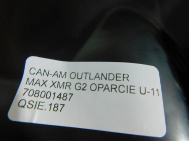 Siedzenie kanapa can-am outlander max xmr g2 oparcie u-11 708001487