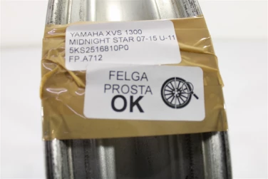 Felga koŁo przÓd yamaha xvs 1300 midnight star 07-15 ufelga prosta ok -11 5ks2516810p0