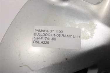 OsŁona osŁony yamaha bt 1100 bulldog 01-06 ramy u-11 5jn-f1741-00