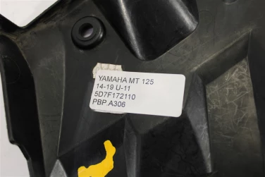 Pokrywa bok boczna prawa yamaha mt 125 14-19 u-11 5d7f172110
