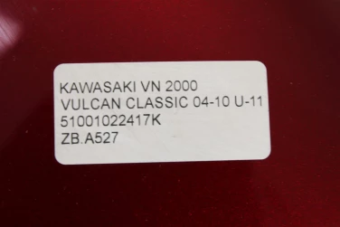 Zbiornik paliwa bak kawasaki vn 2000 vulcan classic 04-10 u-11 51001022417k